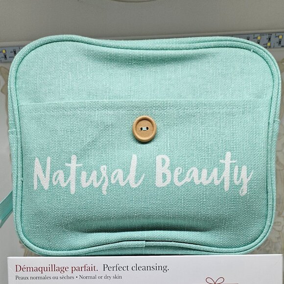 CLARINS Perfect Cleansing 3PC Set In Makeup Bag NIB - Picture 3 of 9